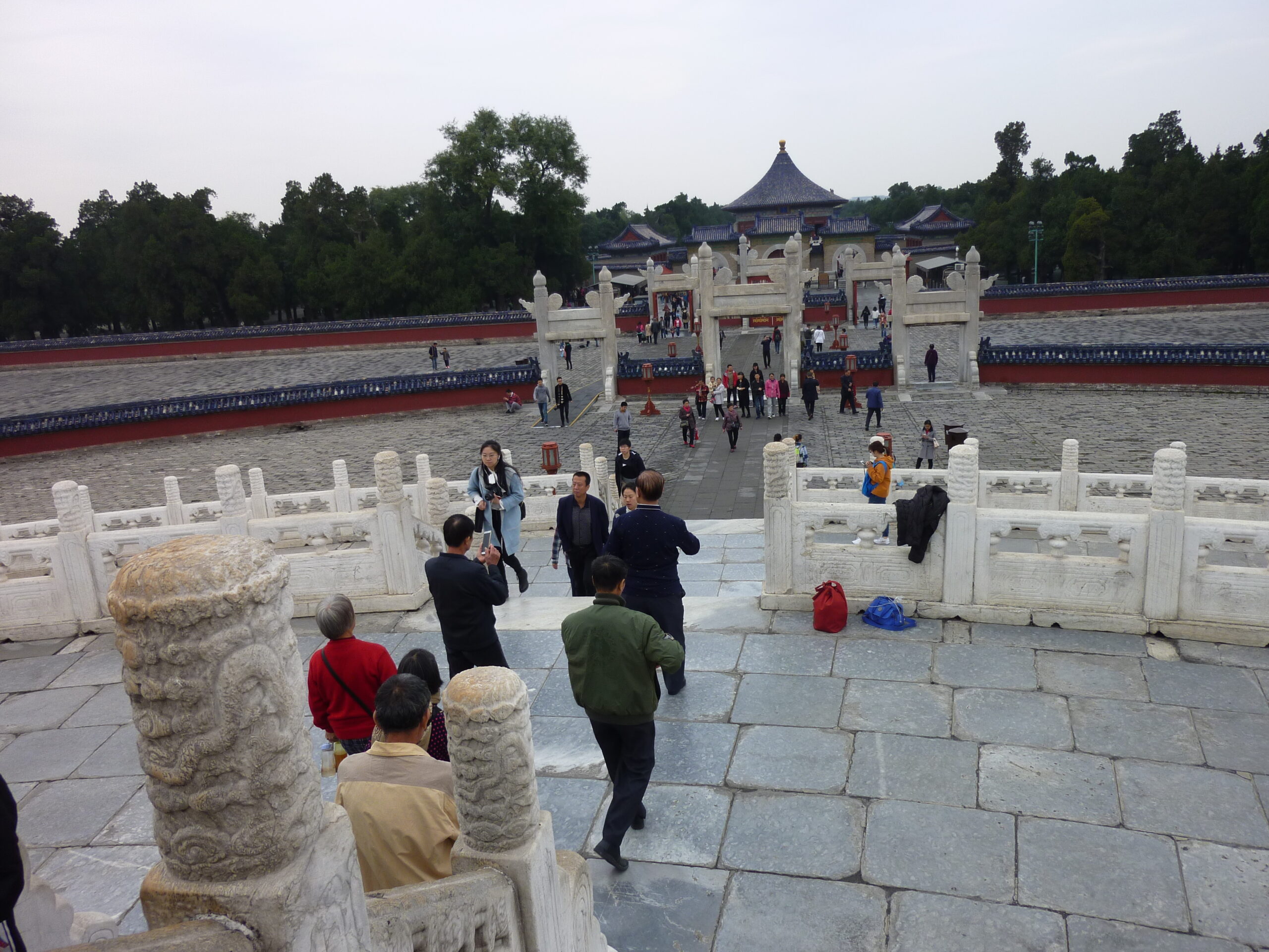 Blick Richtung Echomauer